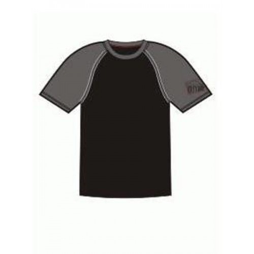 JITEX Kahil 901 pánské tričko krátký rukáv bavlna+modal (černá+šedál)