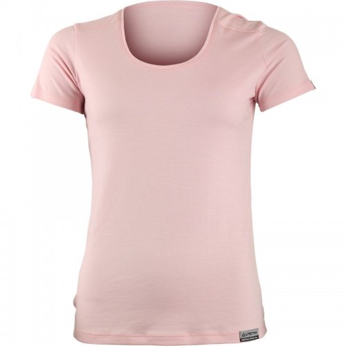 LASTING Irena merino dámské tričko krátký rukáv 3030 (sv.růžová) (gramáž 160g/m2, vlákno 16mikronů)