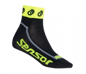 SENSOR Race Lite Small Hands ponožky (reflex žlutá)