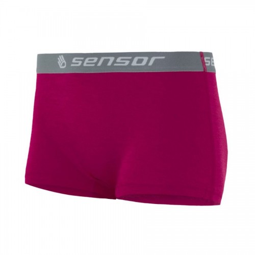 SENSOR Merino Active dámské kalhotky s nohavičkou (lilla)