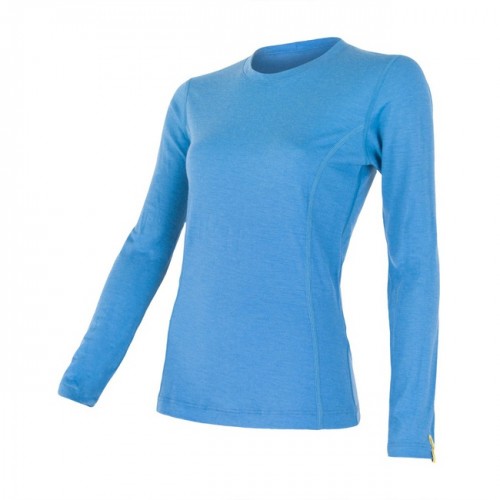 SENSOR Merino Active dámské triko dlouhý rukáv (modrá)